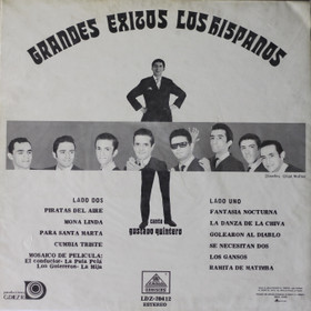 Los Hispanos Canta Gustavo Quintero: Grandes Exitos LP (Käyt)