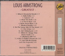 Louis Armstrong: Greatest CD (Käyt)