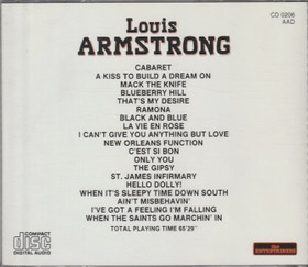 Louis Armstrong: Louis Armstrong CD (Käyt)