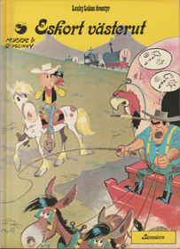 Lucky Luke: Eskort västerut K3+ (Käyt)