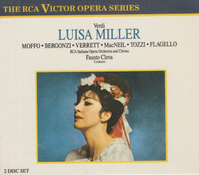 Verdi / Moffo / Bergonzi / Verrett / Cleva: Luisa Miller 2CD (Käyt)