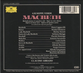 Verdi / Shirley Verrett / Claudio Abbado: Macbeth 3CD Box (Käyt)