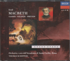 Verdi / Thomas Schippers: Macbeth 2CD (Käyt)