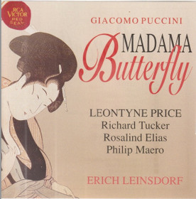 Puccini / Price / Tucker / Leinsdorf: Madama Butterfly 2CD (Käyt)