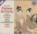 Puccini / Freni / Pavarotti / Karajan: Madama Butterfly 3CD Box (Käyt)