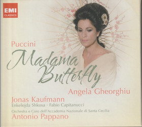 Puccini / Gheorghiu / Kaufmann /Pappano: Madama Butterfly 2CD Box Käyt