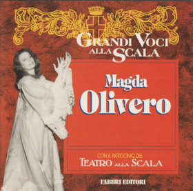 Magda Olivero: Grandi Voci Alla Scala CD (Käyt)