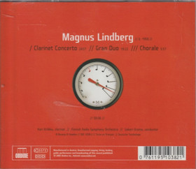 Magnus Lindberg / Kari Kriikku / Sakari Oramo: Clarinet Concerto CD