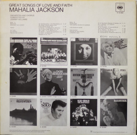 Mahalia Jackson: Great Songs Of Love And Faith LP (Käyt)