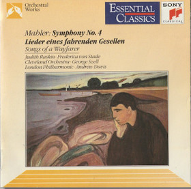 Mahler: Symphony No. 4 / Lieder Eines Fahrenden Gesellen CD (Käyt)