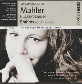 Mahler: Rückert-Lieder / Alto Rhapsody CD (Käyt)