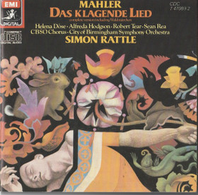 Mahler / Simon Rattle: Das Klagende Lied CD (Käyt)