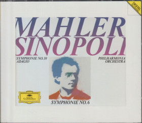 Gustav Mahler / Sinopoli: Symphonie No. 6 / Symphonie No. 10. 2CD Käyt
