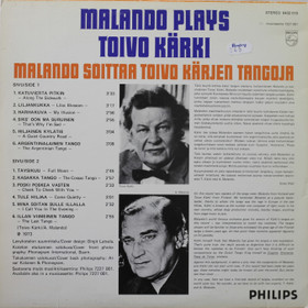 Malando: Malando soittaa Toivo Kärjen tangoja LP (Käyt)