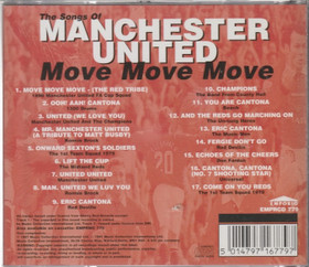 V/A: The Songs Of Manchester United (Move Move Move) CD (Käyt)
