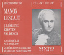 Puccini / Kirsten /Valdengo / Björling /Antonicelli: Manon Lescaut 2CD