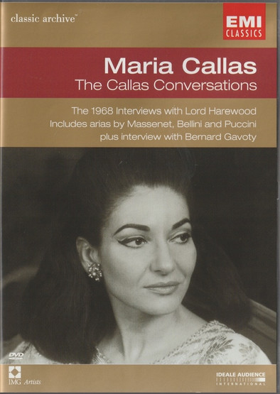 Maria Callas: The Callas Conversations DVD (Käyt)