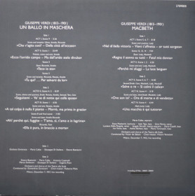 Maria Callas: La Divina Vol.10 Un Ballo In Mascera Macbeth 2LP (Käyt)