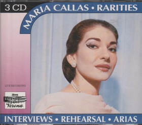 Maria Callas: Rarities - Interviews, Rehearsal, Arias 3CD (Käyt)