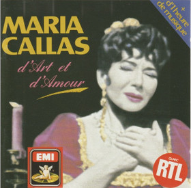 Maria Callas: D'art Et D'amour CD (Käyt)