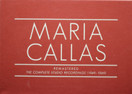 Maria Callas: The Complete Studio Recordings(1949-1969) 69xCD Box Käyt