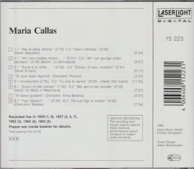 Maria Callas: Vol. 1 (Live Recordings 1957 - 1963) CD (Käyt)