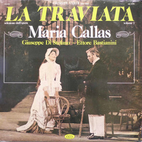Maria Callas: La Traviata Volume 1 LP (Mint)