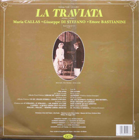 Maria Callas: La Traviata Volume 1 LP (Mint)