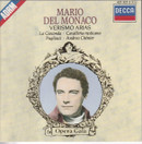 Mario del Monaco: Verismo Arias CD (Käyt)