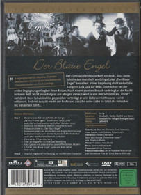 Der blaue Engel - Marlene Dietrich 2xDVD (Käyt)