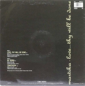 Martika  Love...Thy Will Be Done 12