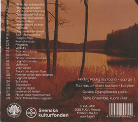 Paulig / Lehtinen / Djupsjöbacka: Martin Wegelius sånger CD (Käyt)