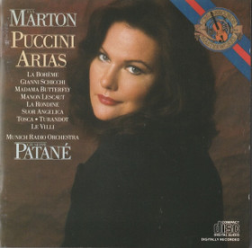 Éva Marton / Munich Radio Orchestra / Patanè: Puccini Arias CD (Käyt)