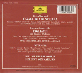 Mascagni / Leoncavallo / Karajan: Cavalleria Rusticana / Pagliacci 3CD