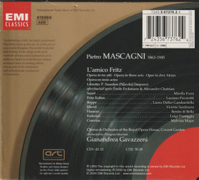 Mascagni / Gianandrea Gavazzeni: L'Amico Fritz 2CD (Käyt)