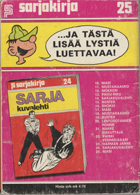Semicin sarjakirja 25 - Masi. K3- (Käyt)