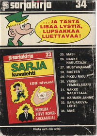 Semicin sarjakirja 34 - Masi. K3- (Käyt)