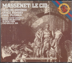 Massenet / Domingo / Bumbry / Plishka / Queler: Le Cid 2CD Box (Käyt)
