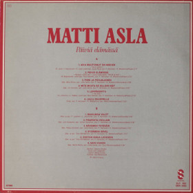Matti Asla: Päiviä elämässä LP (Käyt)