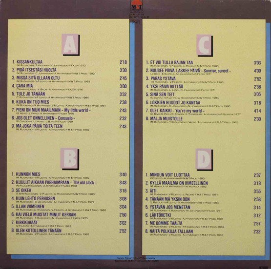 Matti ja Teppo: Parhaat 2LP (Käyt)