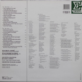 Maurice André /Rampal: Les Petits Chanteurs de Saint-Laurent LP (Käyt)