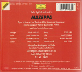 Peter Ilyich Tchaikovsky / Neeme Järvi: Mazeppa 3CD Box (Käyt)