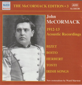 John McCormack: 1912-13 Acoustic Recordings CD (Käyt)