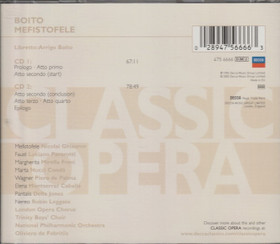 Boito / Ghiaurov / Pavarotti / Oliviero De Fabritiis: Mefistofele 2CD