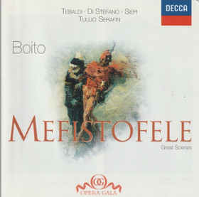Boito / Tebaldi / Siepi /Serafin: Mefistofele (Great Scenes) CD (Käyt)