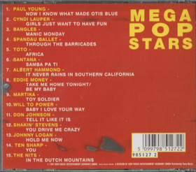 V/A: Mega Pop Stars CD (Käyt)