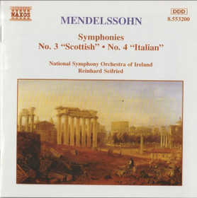 Mendelssohn: Symphonies No.3 'Scottish' / No.4 'Italian' CD (Käyt)