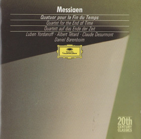 Olivier Messiaen / Daniel Barenboim: Quatuor Pour La Fin Du Temps CD