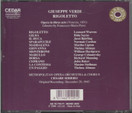 Verdi / Warren / Björling / Sayão /Lipton / Sodero: Rigoletto 2CD Käyt