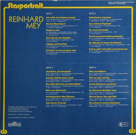Reinhard Mey: Starportrait 2LP (Käyt)